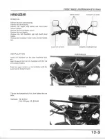 Предварительный просмотр 155 страницы Honda XL350R 1984 Shop Manual