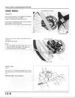 Предварительный просмотр 158 страницы Honda XL350R 1984 Shop Manual