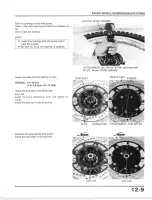 Предварительный просмотр 161 страницы Honda XL350R 1984 Shop Manual