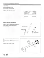 Предварительный просмотр 166 страницы Honda XL350R 1984 Shop Manual