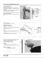 Предварительный просмотр 168 страницы Honda XL350R 1984 Shop Manual