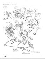 Предварительный просмотр 174 страницы Honda XL350R 1984 Shop Manual