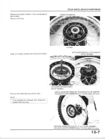 Предварительный просмотр 181 страницы Honda XL350R 1984 Shop Manual