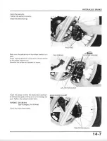 Предварительный просмотр 201 страницы Honda XL350R 1984 Shop Manual