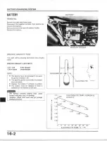 Предварительный просмотр 214 страницы Honda XL350R 1984 Shop Manual