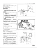 Предварительный просмотр 215 страницы Honda XL350R 1984 Shop Manual