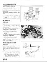 Предварительный просмотр 216 страницы Honda XL350R 1984 Shop Manual