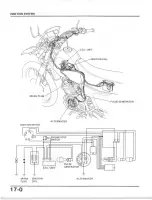 Предварительный просмотр 218 страницы Honda XL350R 1984 Shop Manual