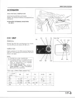 Предварительный просмотр 221 страницы Honda XL350R 1984 Shop Manual