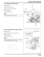 Предварительный просмотр 31 страницы Honda XLR200R Service Manual