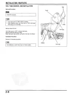 Предварительный просмотр 36 страницы Honda XLR200R Service Manual