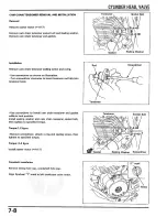 Предварительный просмотр 77 страницы Honda XLR200R Service Manual