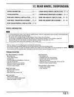 Предварительный просмотр 121 страницы Honda XLR200R Service Manual