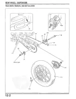 Предварительный просмотр 122 страницы Honda XLR200R Service Manual