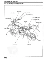 Предварительный просмотр 182 страницы Honda XLR200R Service Manual