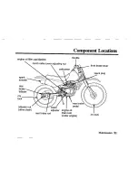 Предварительный просмотр 61 страницы Honda XR100R 1996 Owner'S Manual