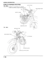 Предварительный просмотр 20 страницы Honda XR100R Service Manual