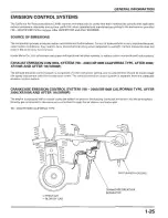 Предварительный просмотр 27 страницы Honda XR100R Service Manual