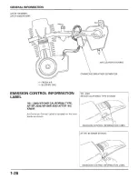 Предварительный просмотр 28 страницы Honda XR100R Service Manual