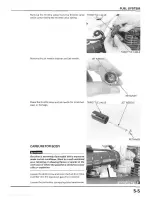 Предварительный просмотр 73 страницы Honda XR100R Service Manual