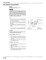 Предварительный просмотр 84 страницы Honda XR100R Service Manual