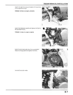 Предварительный просмотр 95 страницы Honda XR100R Service Manual