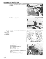 Предварительный просмотр 96 страницы Honda XR100R Service Manual