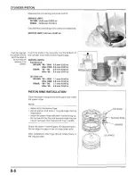 Предварительный просмотр 124 страницы Honda XR100R Service Manual