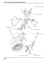 Предварительный просмотр 160 страницы Honda XR100R Service Manual