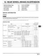 Предварительный просмотр 187 страницы Honda XR100R Service Manual