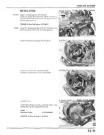 Предварительный просмотр 217 страницы Honda XR100R Service Manual