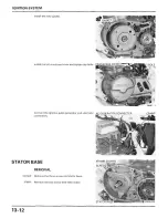 Предварительный просмотр 218 страницы Honda XR100R Service Manual