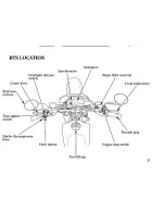 Предварительный просмотр 15 страницы Honda XR250R 1997 Owner'S Manual