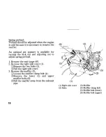 Предварительный просмотр 26 страницы Honda XR250R 1997 Owner'S Manual