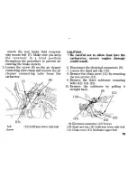 Предварительный просмотр 27 страницы Honda XR250R 1997 Owner'S Manual