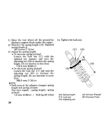 Предварительный просмотр 28 страницы Honda XR250R 1997 Owner'S Manual