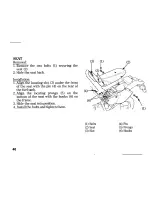 Предварительный просмотр 48 страницы Honda XR250R 1997 Owner'S Manual