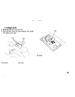 Предварительный просмотр 99 страницы Honda XR250R 1997 Owner'S Manual
