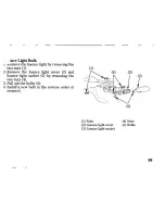 Предварительный просмотр 101 страницы Honda XR250R 1997 Owner'S Manual