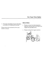 Предварительный просмотр 7 страницы Honda XR250Y Owner'S Manual