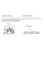 Предварительный просмотр 17 страницы Honda XR250Y Owner'S Manual