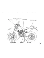 Предварительный просмотр 23 страницы Honda XR400R Owner'S Manual