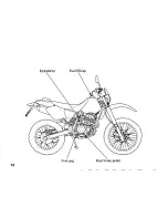 Предварительный просмотр 24 страницы Honda XR400R Owner'S Manual