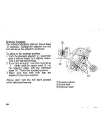 Предварительный просмотр 32 страницы Honda XR400R Owner'S Manual