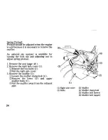 Предварительный просмотр 36 страницы Honda XR400R Owner'S Manual