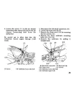 Предварительный просмотр 37 страницы Honda XR400R Owner'S Manual