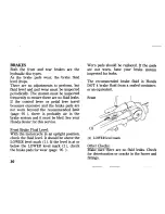 Предварительный просмотр 42 страницы Honda XR400R Owner'S Manual