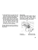 Предварительный просмотр 45 страницы Honda XR400R Owner'S Manual