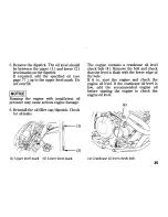 Предварительный просмотр 47 страницы Honda XR400R Owner'S Manual