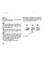 Предварительный просмотр 48 страницы Honda XR400R Owner'S Manual